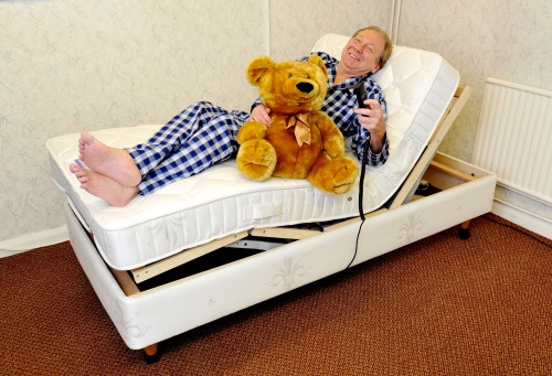 Keith product testing... Not sleeping on the job!