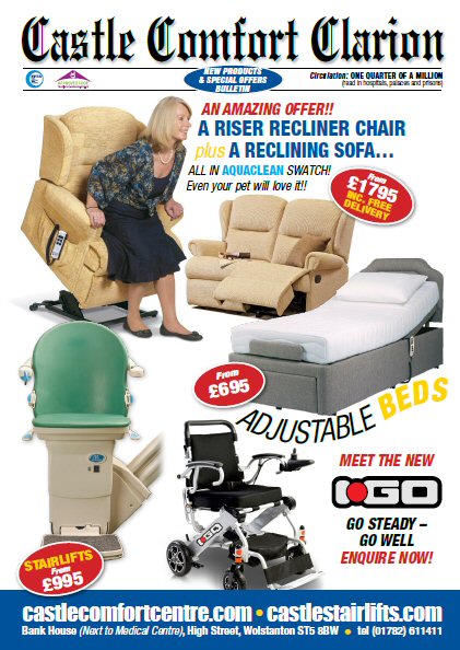 New Products and Special Offers Bulletin from Castle Comfort
